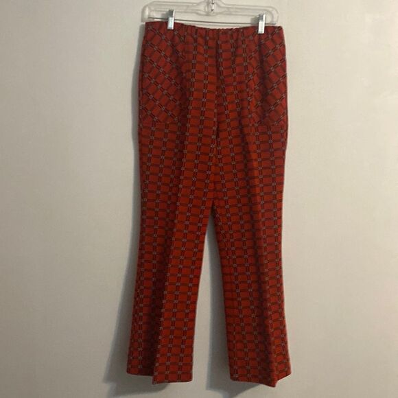 Bodin Knits Vintage Orange, Black pants, size 14 - Picture 1 of 3